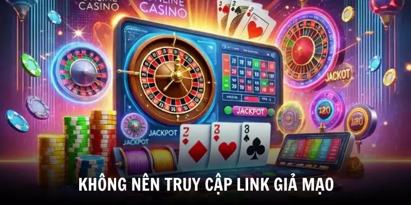 Không nên truy cập vào những đường link có dấu hiệu giả mạo