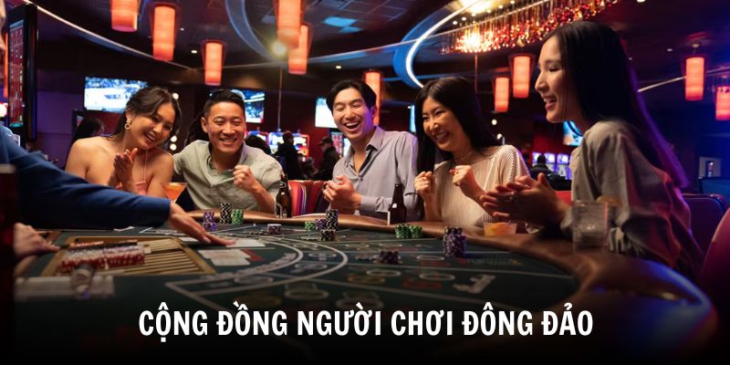 Cộng đồng người chơi tại 23Win vô cùng đông đảo